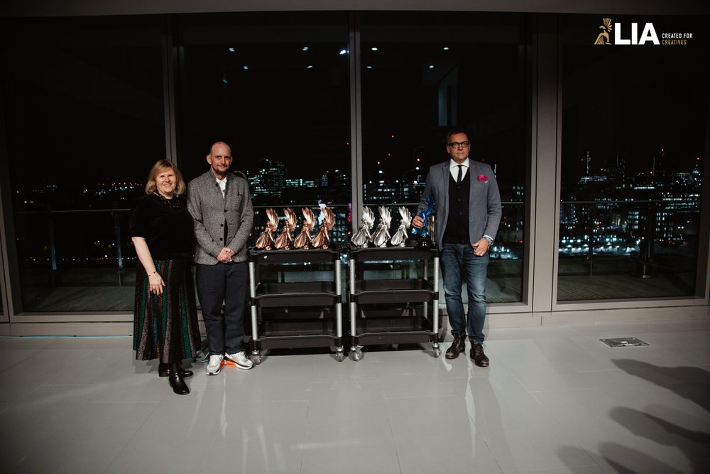 Ogilvy UK Team with their awards