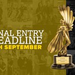 Final Entry Deadline 9th September