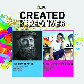 'Created For Creatives' Season 2 Episode 5 with Wesley Ter Haar and Dissara Udomdej, Hosted by Carren O’Keefe